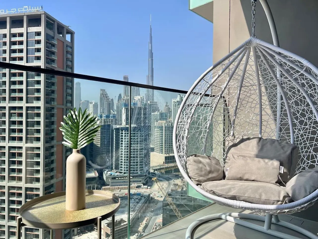 Burj Khalifa And Canal View With Ultra Luxury Dubai